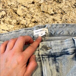 Good American good legs skinny jean. Size 20
